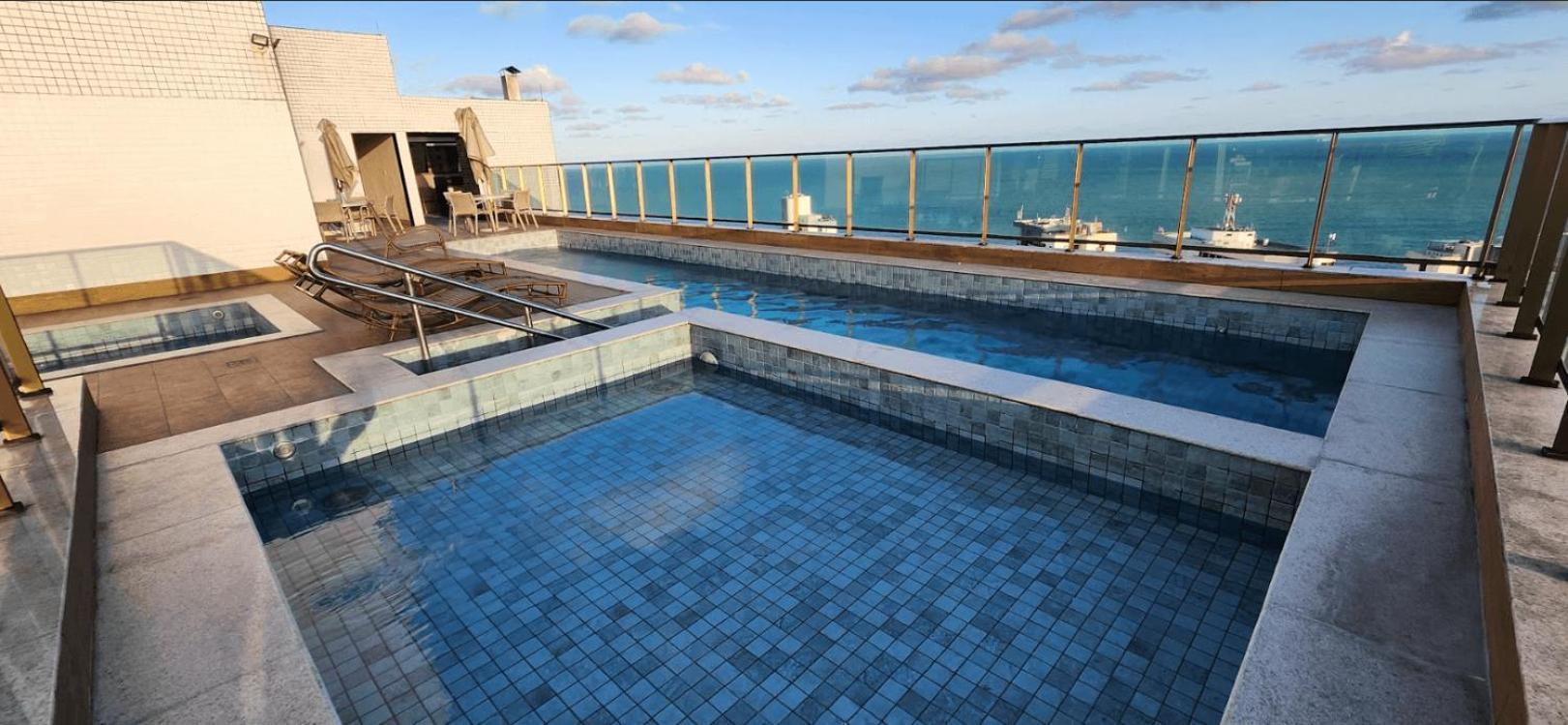 רסיפה Flat 2 Quartos A 100M Da Praia De Boa Viagem מראה חיצוני תמונה